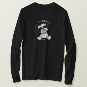 T-shirt Shih noir/blanc Tzu IAAM