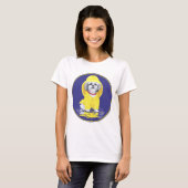 T-shirt Shih Tzu Avril Pluies (Devant entier)