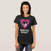 T-shirt Shih Tzu Mama (Devant entier)