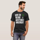 T-shirt Shih Tzu Papa (Devant entier)