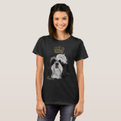T-shirt Shih Tzu Pourcentage (Devant entier)