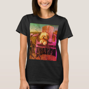 T-shirt Shih Tzu Sentant la Lavande (Jours de Chien)