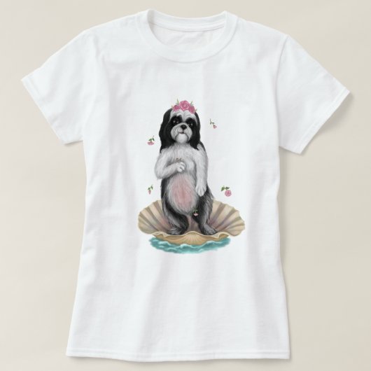 T-shirt Shih Tzu Venus (Design devant)