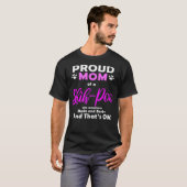 T-shirt ShihPoo Maman Chien Aimer Poodle Chih Tzu (Devant entier)