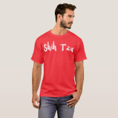 T-shirt Shihzu Chiens cadeau (Devant entier)