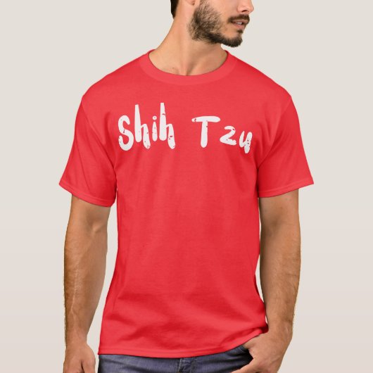 T-shirt Shihzu Chiens cadeau (Devant)