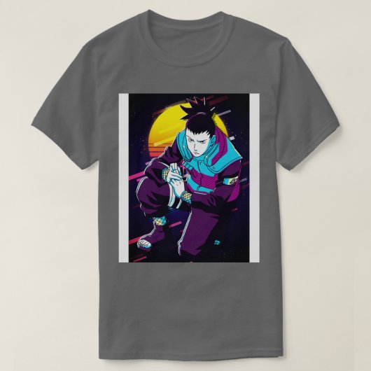 T-shirt shikamaru 1 (Design devant)