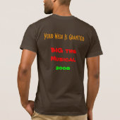 T-shirt Shimmy, shimmy, Coco, bruit ! (Dos)