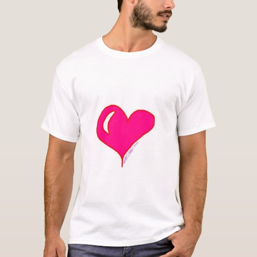 T-shirt Shiney Heart (Devant)