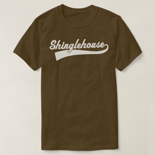 T-shirt Shinglehouse PA Pennsylvanie Potter County Oswago (Design devant)