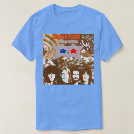 T-shirt Shinin x27On Grand Funk Railroad Limited Edition P (Design devant)