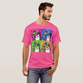 T-shirt Shining Force Yogurt Pop Art (Devant entier)