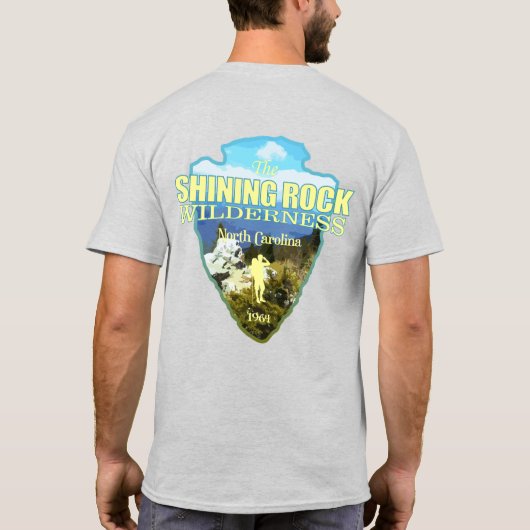 T-shirt Shining Rock WA (flèche) (Dos)
