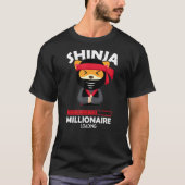 T-shirt Shinja Millionaire Chargement Crypto Blockchain Ch (Devant)