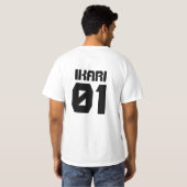 T-shirt shinji d'équipe (Dos entier)