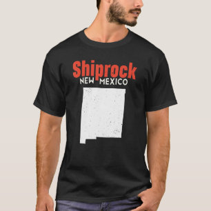 T-shirt Shiprock États-Unis Amérique Voyage Nouveau Mexiqu