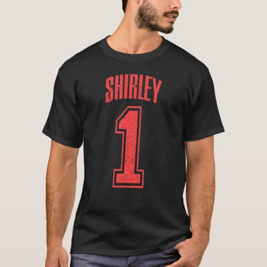 T-shirt Shirley Supporter Numéro 1 Plus grand ventilateur (Devant)