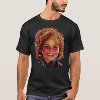 T-shirt Shirley Temple Classic Hollywood Stylisé Poster M