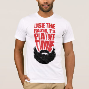 T-shirt Shirsey de hockey sur barbe, nom et numéro
