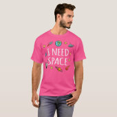 T-shirt Shirt Funny Astronomie Science (Devant entier)