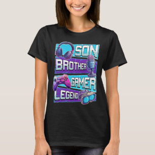 T-shirt Shirt Gaming Shirt Video Game Shirts Pour Garçons