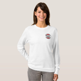 T-shirt-shirt met lange mouwen voor vrouwen met lo t-shirt