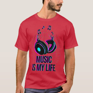 T-shirt Shirt Music Dj Retro Mix Vintage Tshirt2822