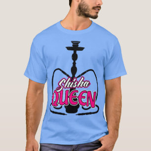 T-shirt Shisha Hookah Pipe d'eau Dames