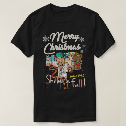 T-shirt Shitters Full Funny Camper RV Camper Camper Campin (Design devant)