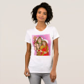 T-shirt Shiv Parvati (Devant entier)