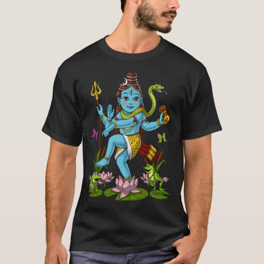 T-shirt Shiva Nataraja dansant (Devant)