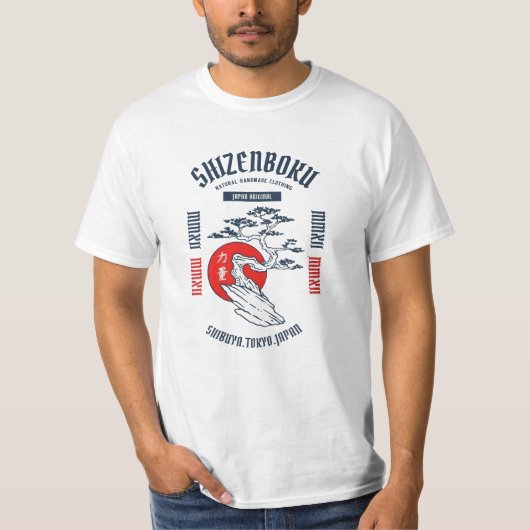T-shirt Shizenboku Japon (Devant)