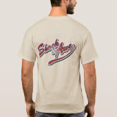 T-shirt Shock & Awe Softball long manche (Dos)