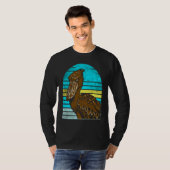 T-shirt Shoebill Bird Animal Colorful  1 (Devant entier)