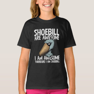 T-shirt Shoebill sont géniaux Je suis génial design