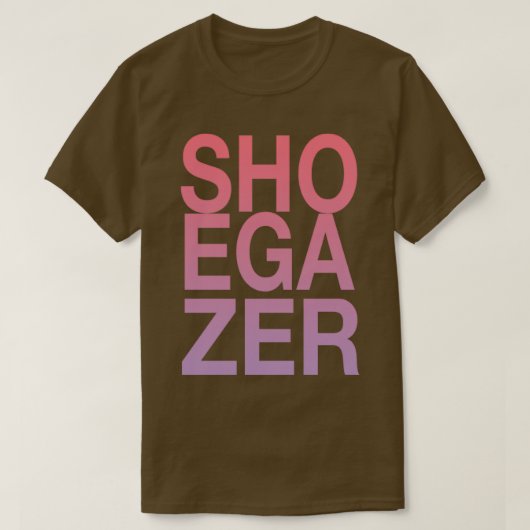 T-SHIRT SHOEGAZER (Design devant)