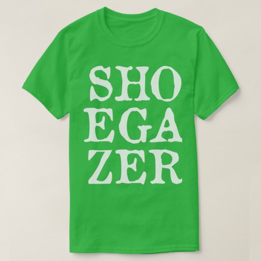 T-shirt Shoegazer  (Design devant)