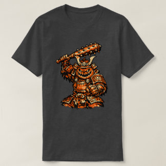 T-shirt Shogun Citrouille — Guerrier Samouraï Drôle d'Hall