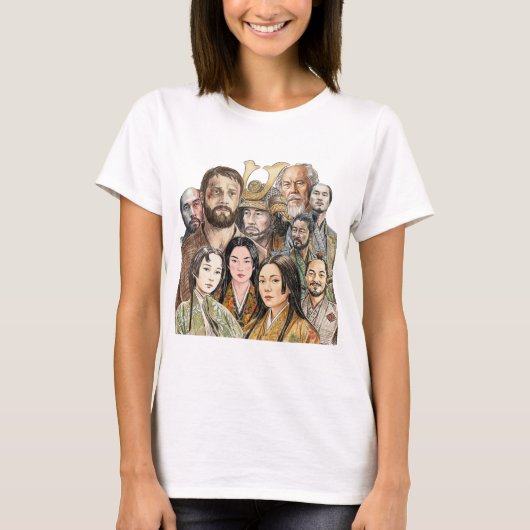 T-shirt Shogun - Collage (Devant)