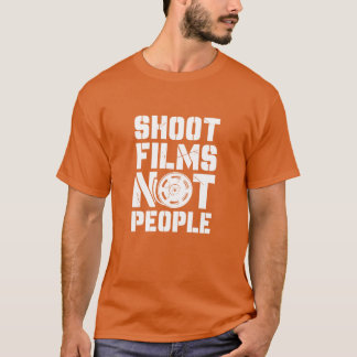 T-shirt Shoot Films Pas Personnes Filmmaker girl