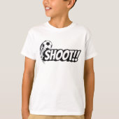 T-shirt Shoot!! Soccer Ball Action (Devant)