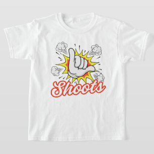 T-shirt Shoots Comic Shaka Hawaii Hawaii Pidgin Slang