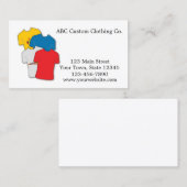 T-shirt Shop Visitekaartje (Voorkant / Achterkant)