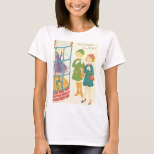 T-shirt Shoppers Windows