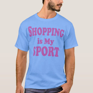 T-shirt shopping est mon sport 2