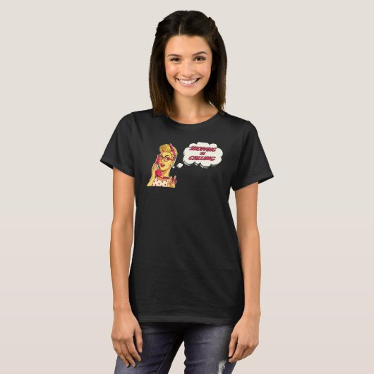 T-shirt Shoppingsucht Pop Shopping Appelle (Devant entier)