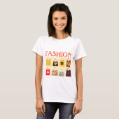 T-shirt SHOPPPING QUEEN COLLECTION - Dames (Devant entier)