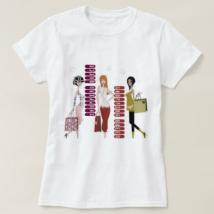 T-shirt SHOPPPING QUEEN COLLECTION - Dames