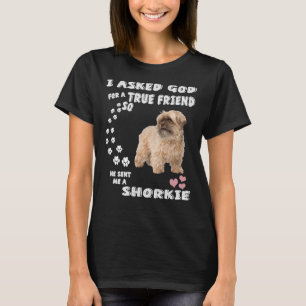 T-shirt Shorkie Tzu Chien Citer Maman Christmas Yorkie Tzu