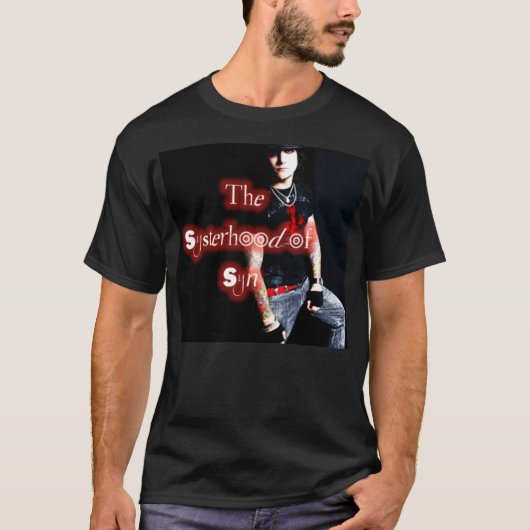 T-shirt SHOS - Style de bande (Devant)